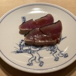 Sushi Aizawa - 鰹藁焼き