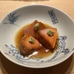 鮨 あい澤 - あん肝煮付け