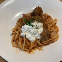 Cucina del NABUCCO - 牛タンポルペッティーとストラッチャテッラのボロネーゼ