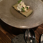 炭火焼鳥コクレ - 揚げ茄子の煮浸し