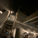 炭火焼鳥コクレ - トイレは2階