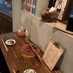 炭火焼鳥コクレ - テーブルセッティング