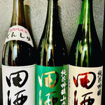 Nihombashi Yabu Kyuu - 田酒各種取り揃えております！
