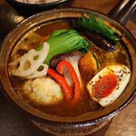 Hashimotoya - チキンカレー淡麗 3辛(1,300円)
                        (水曜･木曜のみ 1日5食限定)