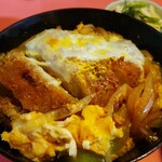 やまや食堂 - カツ丼アップ