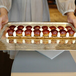 SEZANNE - ミニャルディーズのモンブラン。