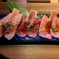 焼肉ぽんが 江ノ島 - 上ロース、ランプ、イチボ