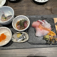 小野の離れ 博多本店 - お刺身盛り合わせ