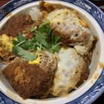 丼丼亭 - 味噌カツ丼(卵とじ)