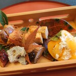 料理旅館 三浦屋 - 先付　秋の味覚が満載です♪