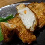 焼鳥・元気 - 宇和島産のじゃこ天４５０円です。
      昔から元気の人気商品なんですよ。
      今回は野菜天があったのでそちらにしました。