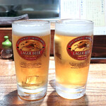 てんやわんや - 生ビール