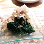 てんやわんや - 法蓮草のお浸し