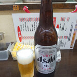 どたぬき - 瓶ビール（495円）
            スーパードライ大瓶