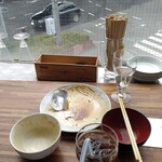 食堂　せかい - サービスのアイス珈琲