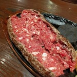 夢浪漫 - レアハンバーグ、1ポンド、カット✨