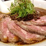 麺屋 六感堂 - 大人のラムブラック担々麺＋ラムロースト