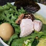 塩そば専門店 桑ばら - クエの塩 ※〆ごはん付き