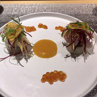 しまなみふれんち Murakami - 海の幸 茄子 人参 柿