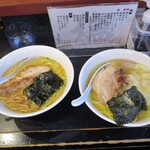 塩そば専門店 桑ばら - 同時、着丼