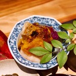 炭火割烹 白坂 - ⚫八寸「鰆　土佐酢和え」