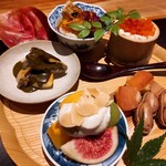 炭火割烹 白坂 - ⚫「八寸」完成度の高さに痺れました