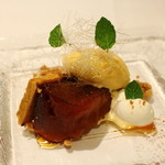 オーグードゥジュール メルヴェイユ 博多 - ＜デザート１皿＞　りんごのタルト