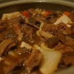 煮込みと惣菜 かん乃 - モツ煮うどん鍋