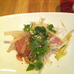 広東料理 Foo - コース料理　ブリのお刺身サラダ