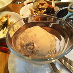 広東料理 Foo - 塩キャラメルのアイス　400円