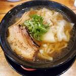 喜多方 満喜 - 醤油ワンタンメン