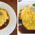 国亭 - 海鮮オムライスランチ1100円,国亭(愛知県安城市)食彩品館.jp撮影