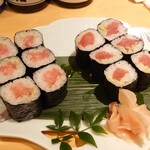 Asahizushi - ねぎとろ巻、鉄火巻