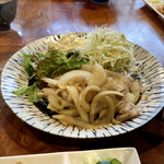 Wagyuu Motsunabe Tori Ryouri No Mise Sakai - 豚の生姜焼き定食