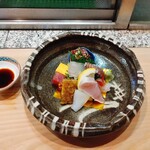 Tsukimi Sushi - 大将おまかせ鮨懐石料理（刺盛り）