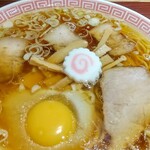 中華そば えもと - 月見中華そばアップ