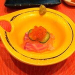 Tsukiji Aozora Sandaime - コースの料理