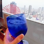 Choutsugai - お水のグラスもオシャレ