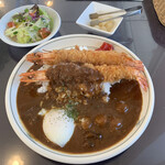 スカット - 大海老フライカレー