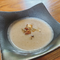 イトウ ダイニング バイ ノブ - ごぼうのスープ