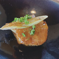 イトウ ダイニング バイ ノブ - フォアグラのポワレ照り焼きソース