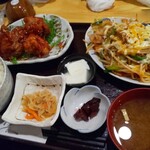 大衆料理ふくろう - ランチ【ニャンニョムチキン、チーズダッカルビ】
