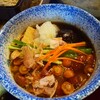 上の家 鶴岡 - 具沢山のなめこおろし蕎麦