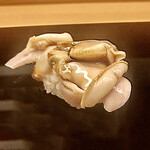 鮨 田可尾 - 煮蛤（承認済み）