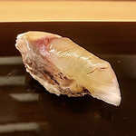 鮨 田可尾 - 鯵（承認済み）