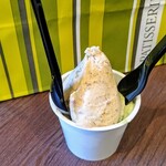 レタンプリュス - ジェラート ￥450 ラムレーズンうまうま♡