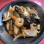 毛家麺店 - 五目あんかけそば(980円)