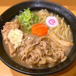 肉玉そば　おとど - 元祖肉玉そば￥900　2021.10.25