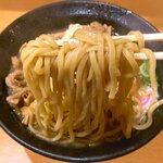 肉玉そば　おとど - 麺　2021.10.25