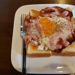 あぐろ焙煎珈琲店 - ベーコンエッグ